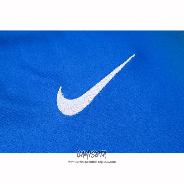 Chandal del Paris Saint-Germain 2025-2026 Manga Corta Azul Rojo - Pantalon Corto